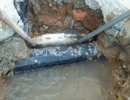 和政测漏水之水管漏水